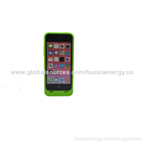 2,200mAh Power Bank Case/External Battery Charger for iPhone 5/5S/5C with Several Colors Available